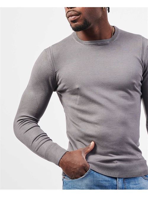 Yes Zee Men's Crew Neck Sweater in Viscose Blend YES ZEE | M835-MR000812